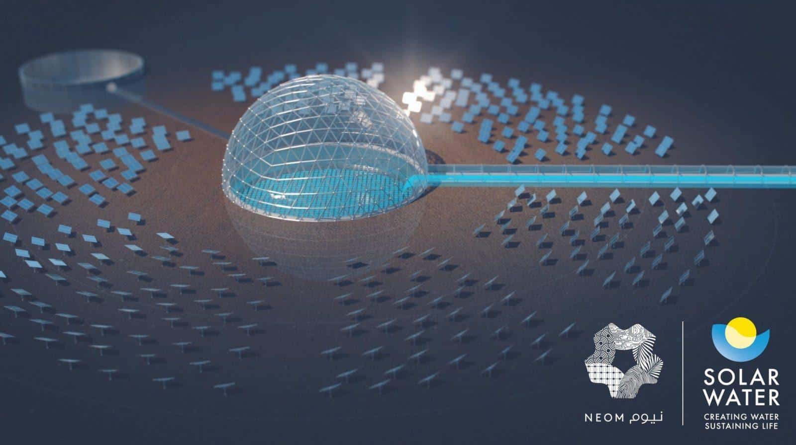 Read more about the article NEOM solar dome technology for water desalination project